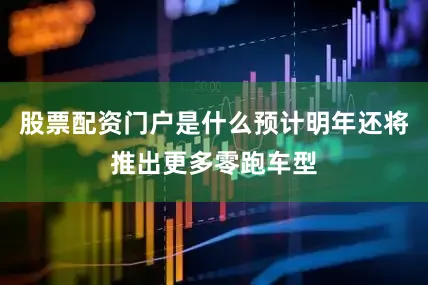 股票配资门户是什么预计明年还将推出更多零跑车型